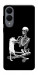 Чехол Skeleton with cat для Galaxy S25 Edge