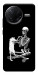 Чехол Skeleton with cat для Xiaomi Poco F7 Pro