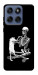 Чехол Skeleton with cat для Motorola Edge 60 Fusion