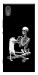 Чохол Skeleton with cat для Sony Xperia XA1