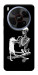 Чехол Skeleton with cat для ZTE Nubia V70 Max