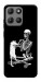 Чехол Skeleton with cat для Motorola Moto G15 Power