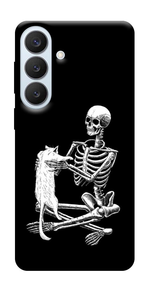 Чехол Skeleton with cat для Galaxy S26+