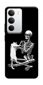 Чехол Skeleton with cat для Realme C71