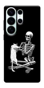 Чехол Skeleton with cat для Galaxy S26 Ultra