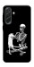 Чехол Skeleton with cat для Galaxy A37 5G