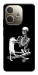 Чехол Skeleton with cat для Oppo A5 Pro 4G