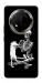 Чохол Skeleton with cat для Huawei Honor X9c