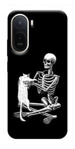 Чохол Skeleton with cat для Xiaomi Redmi A7 Pro 4G