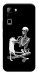 Чохол Skeleton with cat для Infinix Hot 70