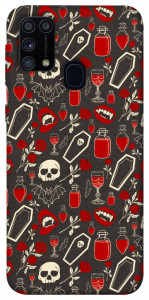Чехол Vimpyre pattern для Galaxy M31 (2020)