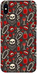 Чехол Vimpyre pattern для iPhone XS