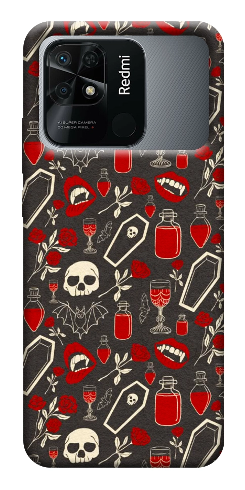 Чохол Vimpyre pattern для Xiaomi Redmi 10C