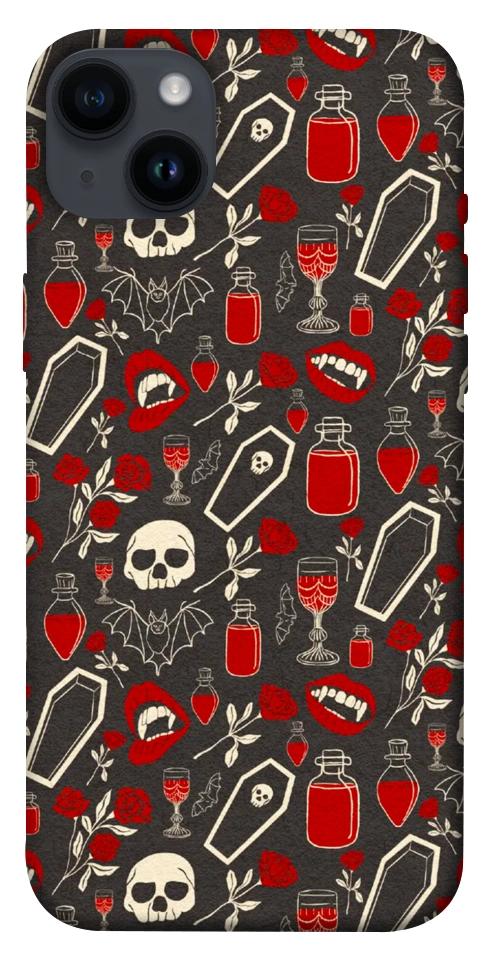 Чехол Vimpyre pattern для iPhone 14 Plus