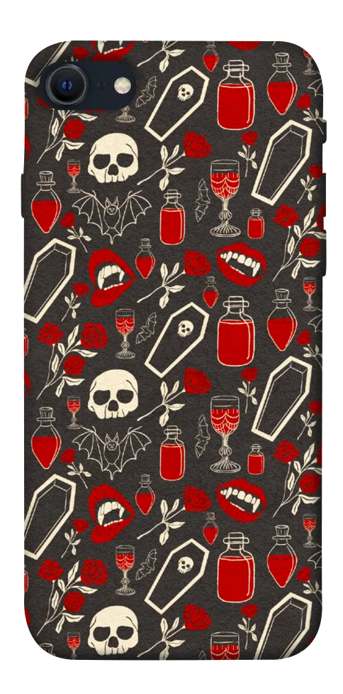 Чехол Vimpyre pattern для iPhone SE (2022)