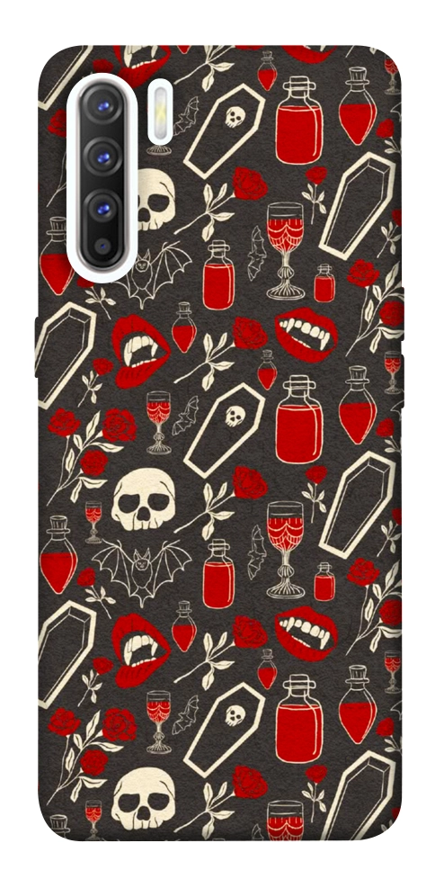 Чехол Vimpyre pattern для Oppo Reno 3