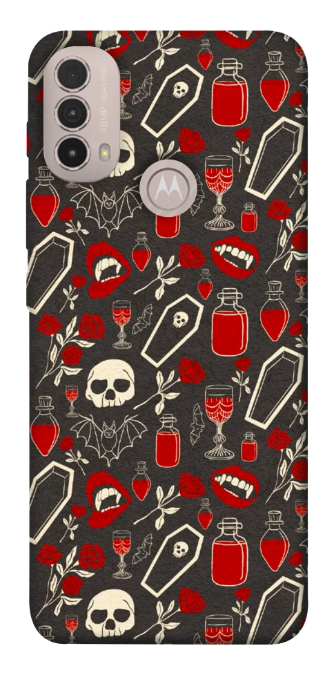 Чехол Vimpyre pattern для Motorola Moto E40