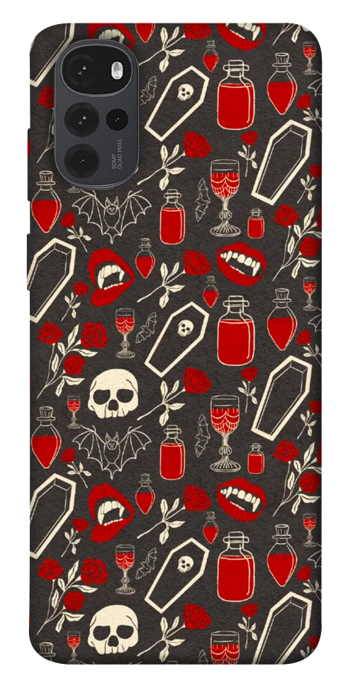 Чехол Vimpyre pattern для Motorola Moto G22