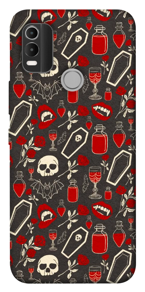 Чехол Vimpyre pattern для Nokia C21 Plus