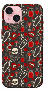 Чехол Vimpyre pattern для iPhone 15