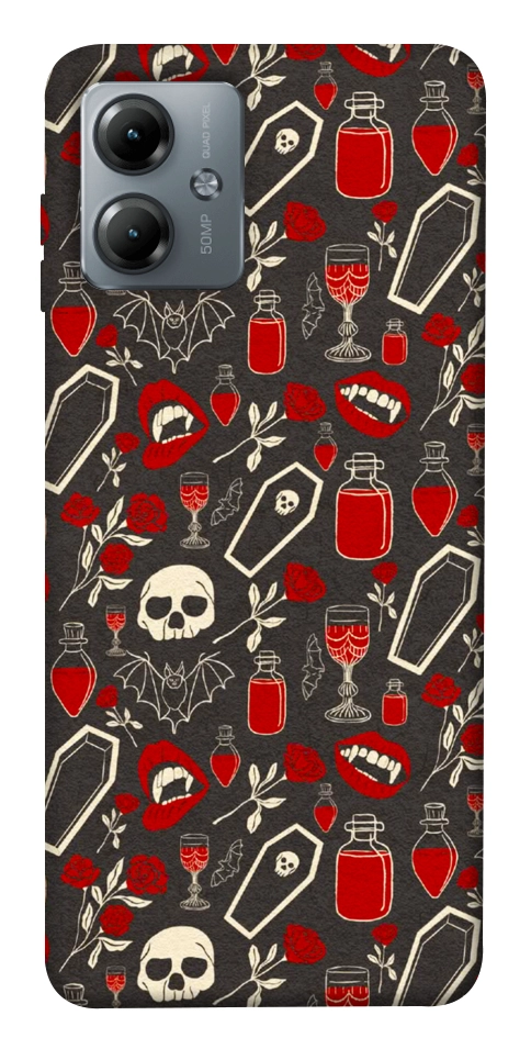 Чехол Vimpyre pattern для Motorola Moto G14