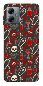 Чехол Vimpyre pattern для Motorola Moto G14