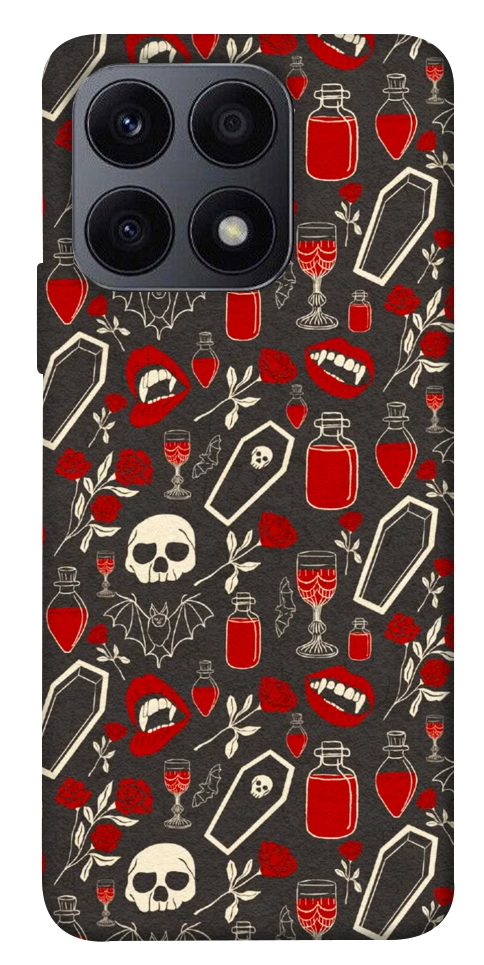Чехол Vimpyre pattern для Huawei Honor X8a