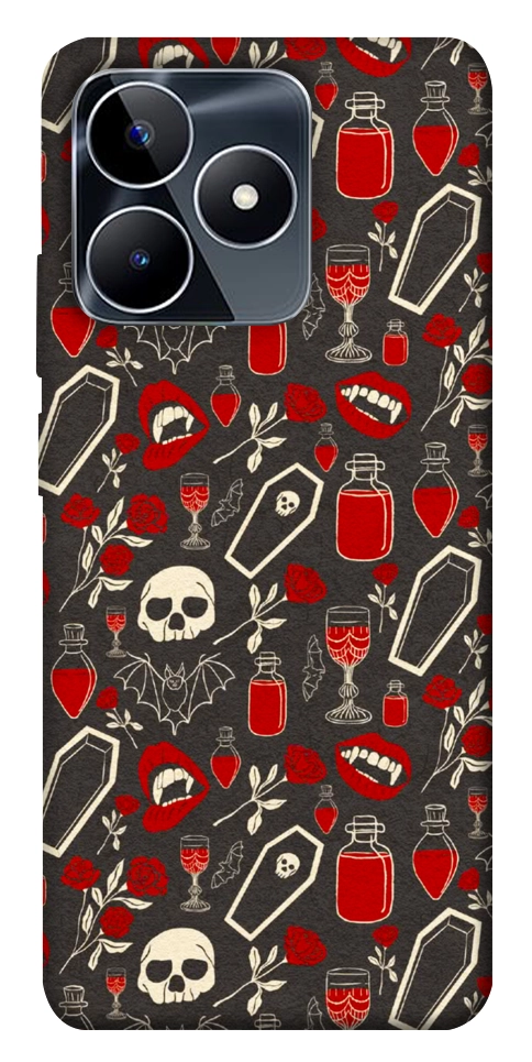 Чехол Vimpyre pattern для Realme C53