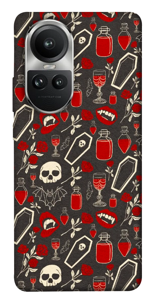 Чехол Vimpyre pattern для Oppo Reno 10