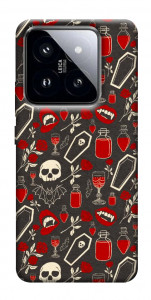 Чехол Vimpyre pattern для Xiaomi 14 Pro
