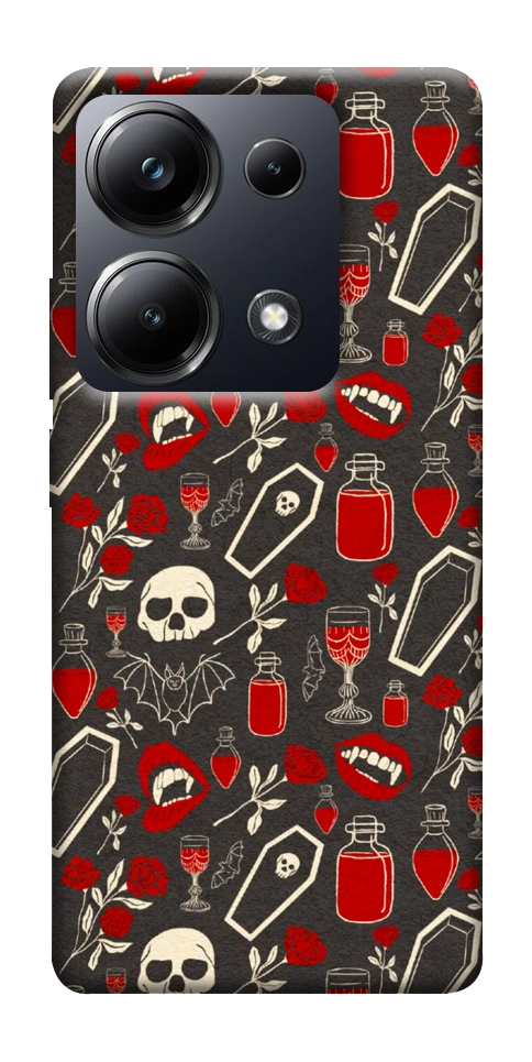 Чехол Vimpyre pattern для Xiaomi Poco M6