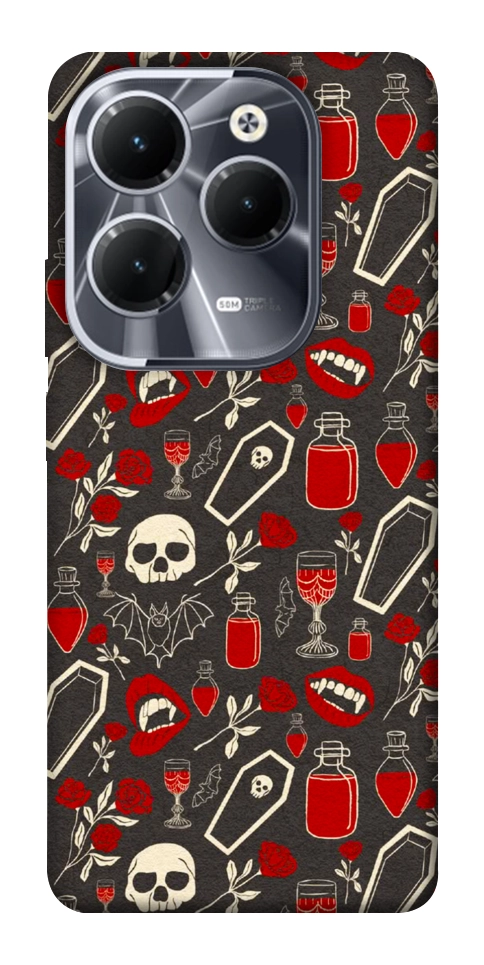 Чехол Vimpyre pattern для Infinix Hot 40