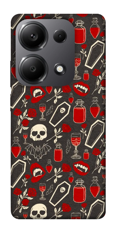 Чехол Vimpyre pattern для Xiaomi Redmi Note 13 Pro 5G