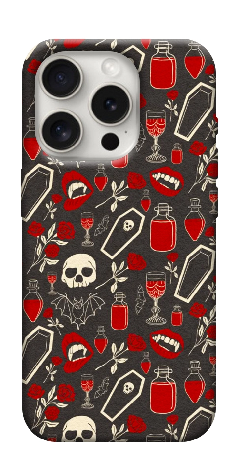 Чохол Vimpyre pattern для iPhone 16 Pro Max