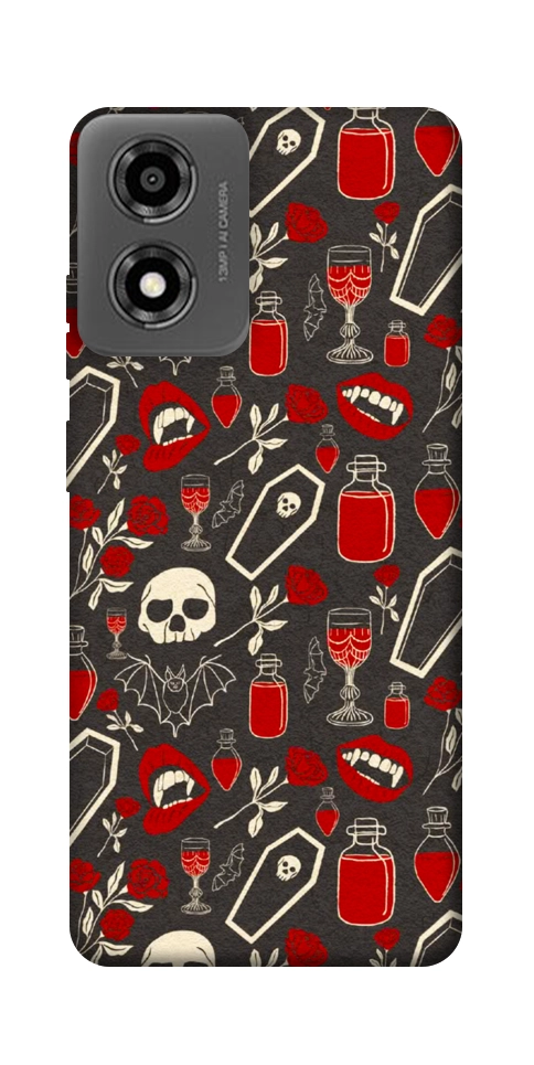 Чехол Vimpyre pattern для Motorola Moto E14