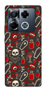 Чехол Vimpyre pattern для Infinix Note 40 Pro 4G