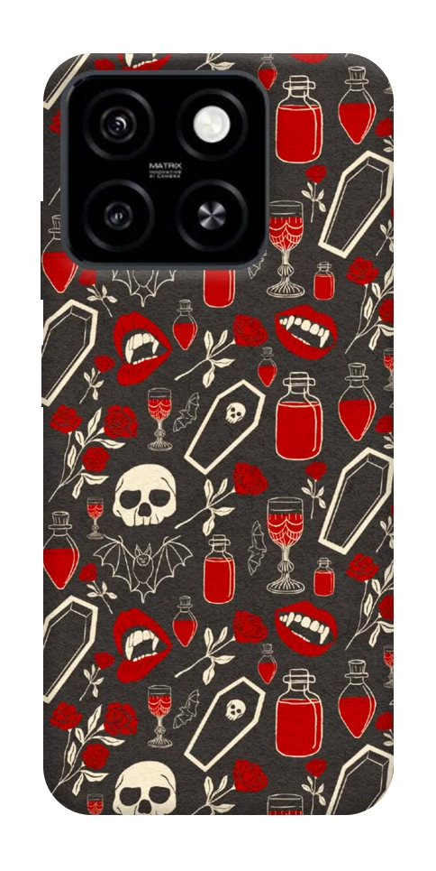 Чехол Vimpyre pattern для ZTE Blade A55 4G
