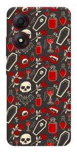 Чехол Vimpyre pattern для ZTE Blade A34 4G