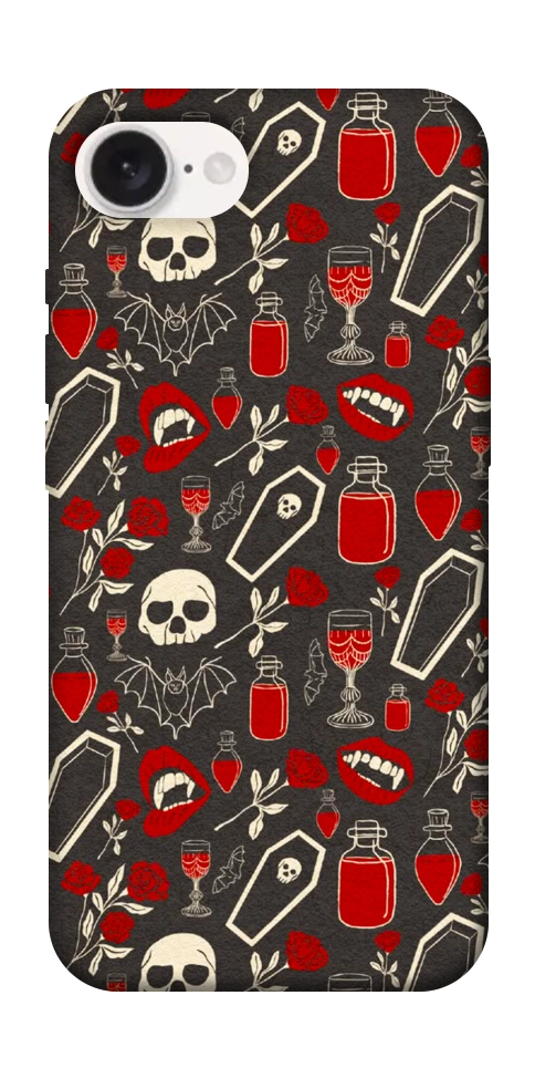 Чехол Vimpyre pattern для iPhone 16e