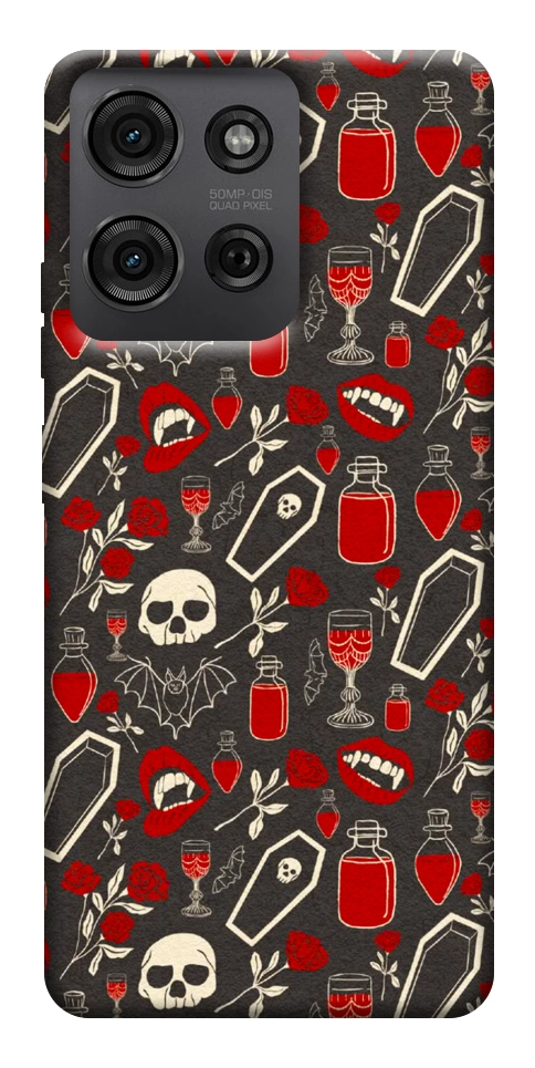 Чехол Vimpyre pattern для Motorola Moto G75 5G