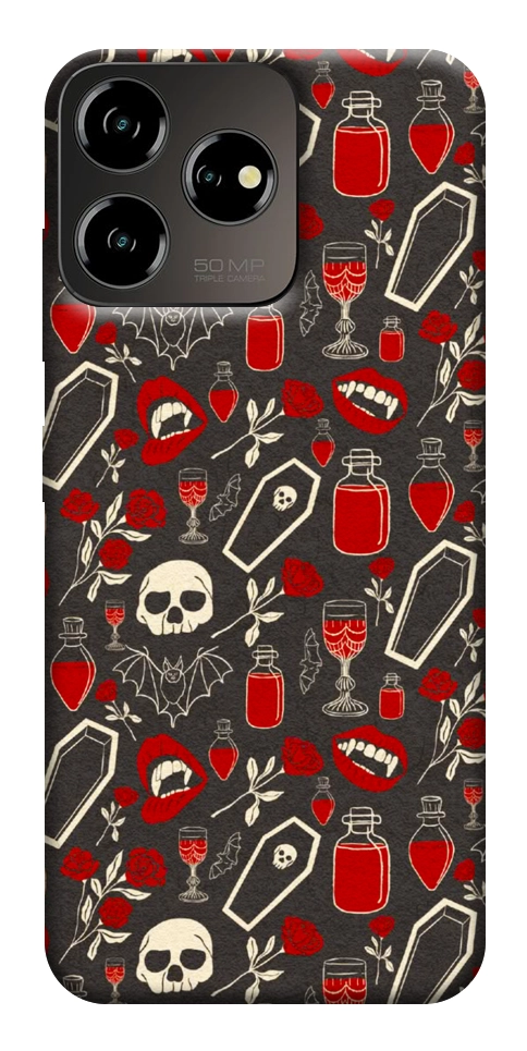 Чехол Vimpyre pattern для ZTE Blade V50 Design 4G