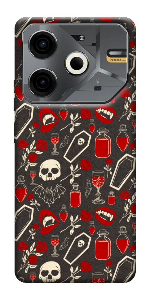 Чехол Vimpyre pattern для TECNO Pova 6 Neo (LI6)