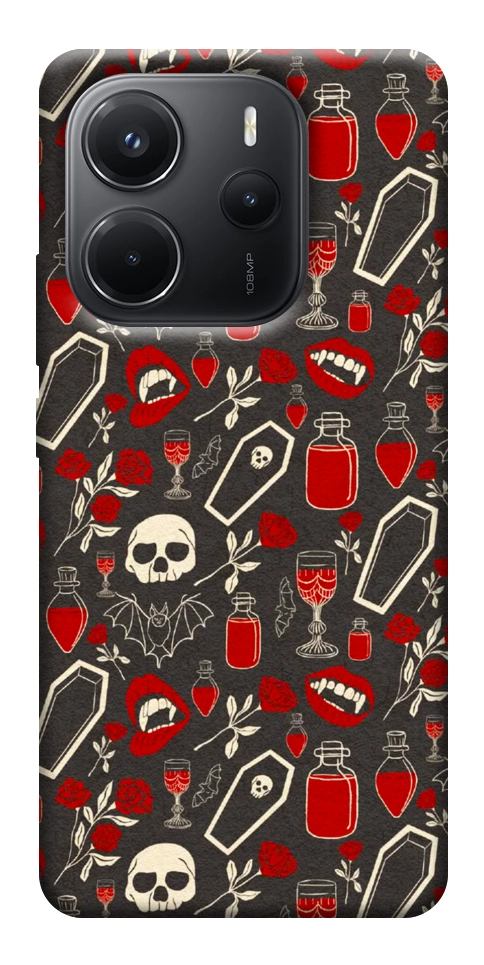 Чехол Vimpyre pattern для Xiaomi Redmi Note 14 4G (Europe version)