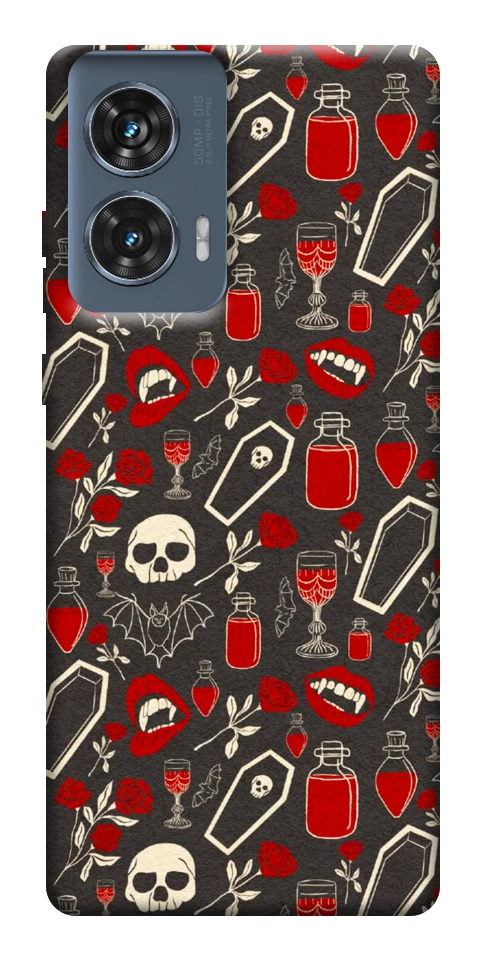Чехол Vimpyre pattern для Motorola Edge 50 Fusion