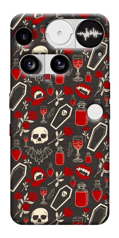 Чехол Vimpyre pattern для Nothing Phone (3)