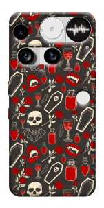 Чехол Vimpyre pattern для Nothing Phone (3)