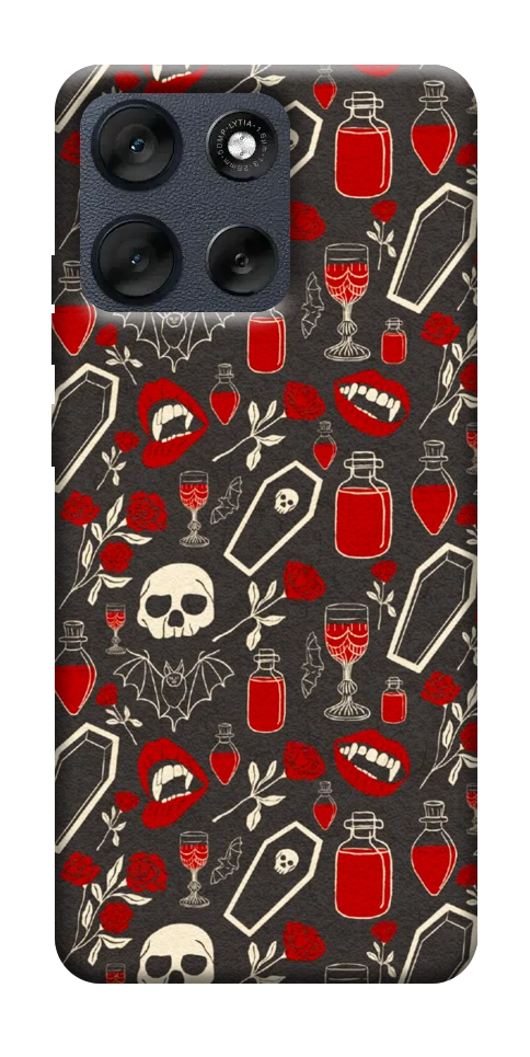 Чехол Vimpyre pattern для Motorola Moto G56 5G