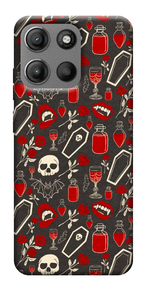 Чехол Vimpyre pattern для Motorola Moto G15 Power