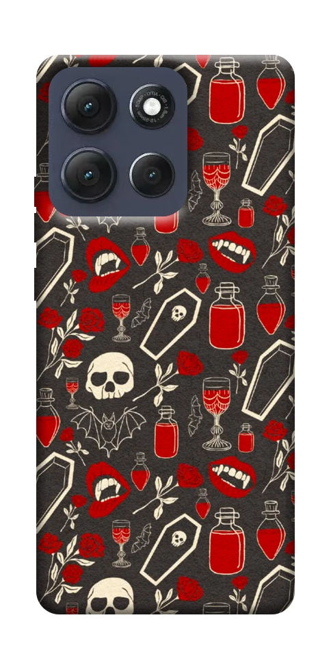 Чехол Vimpyre pattern для Motorola Moto G86 Power