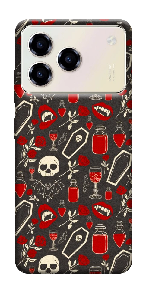 Чехол Vimpyre pattern для ZTE Blade A76 4G